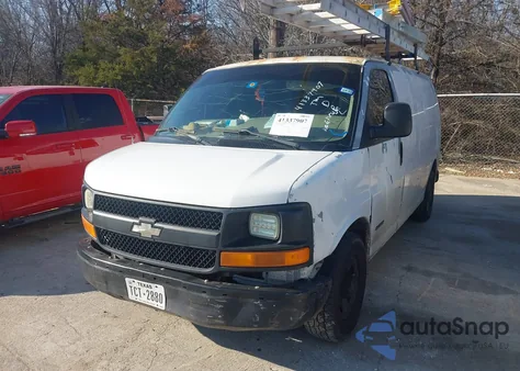 2006 Chevrolet Express Work Van from USA, damaged, VIN 1GCGG25V161168906